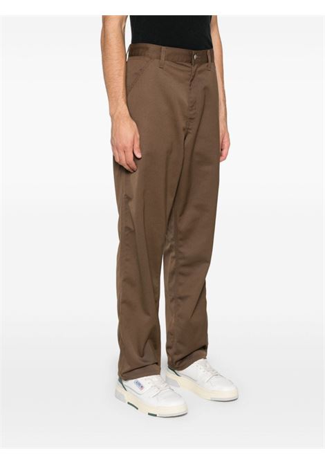 pantaloni simple l32 uomo chocolate in poliestere CARHARTT WIP | I0200752Y.02